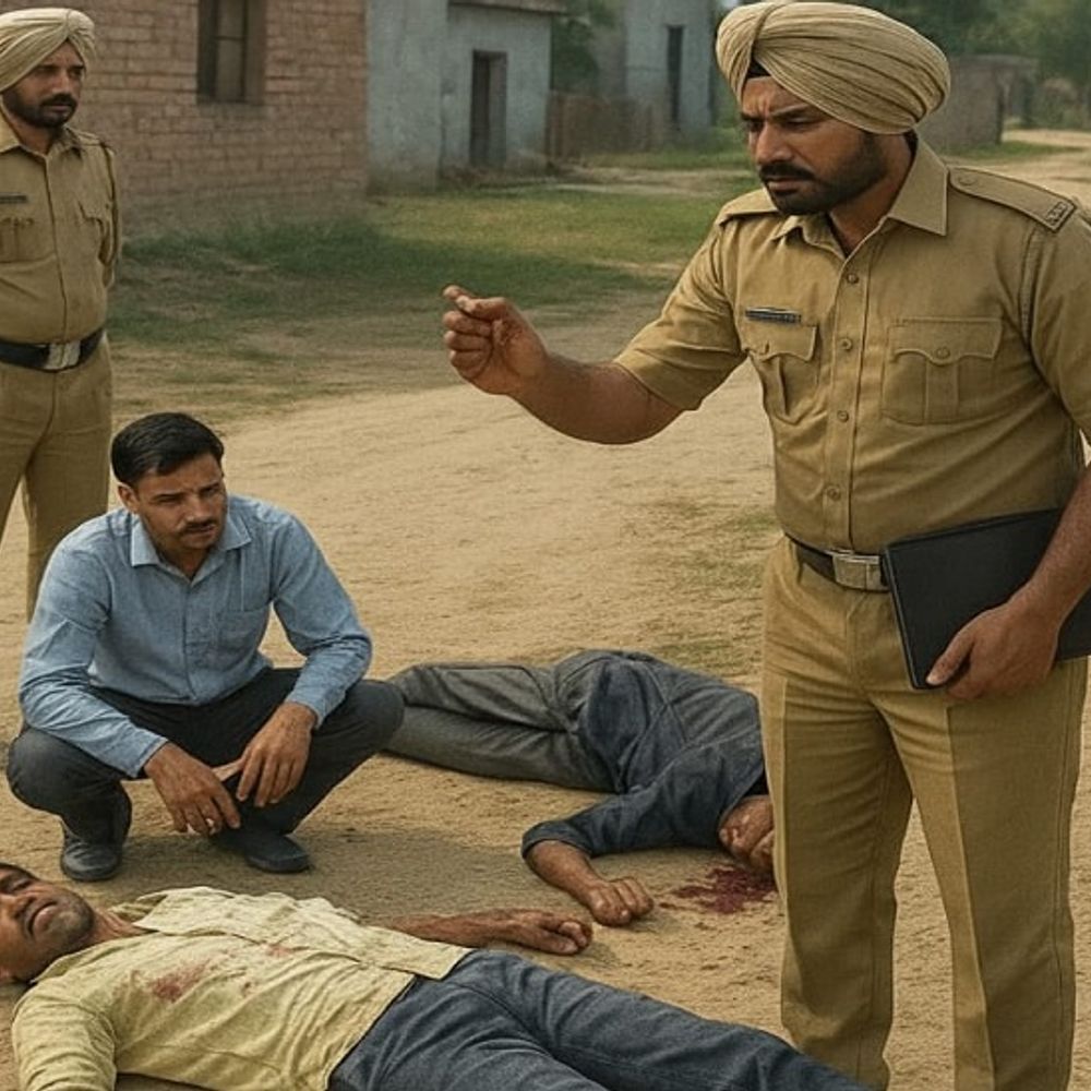 अमृतसर में जमीनी विवाद को लेकर चली गोलियां:  दो लोग गंभीर रूप से घायल हुए; पुलिस जांच में जुटी – Amritsar News