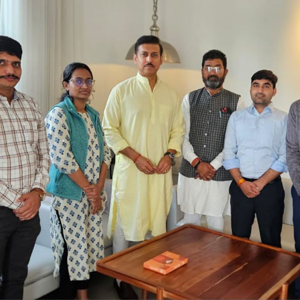 राजस्थान आईटी कर्मचारी संघ ने मंत्री राठौड़ से की भेंट:  कैडर पुनर्गठन, पदोन्नति सहित विभिन्न मांगों पर सौंपा ज्ञापन – Jaipur News