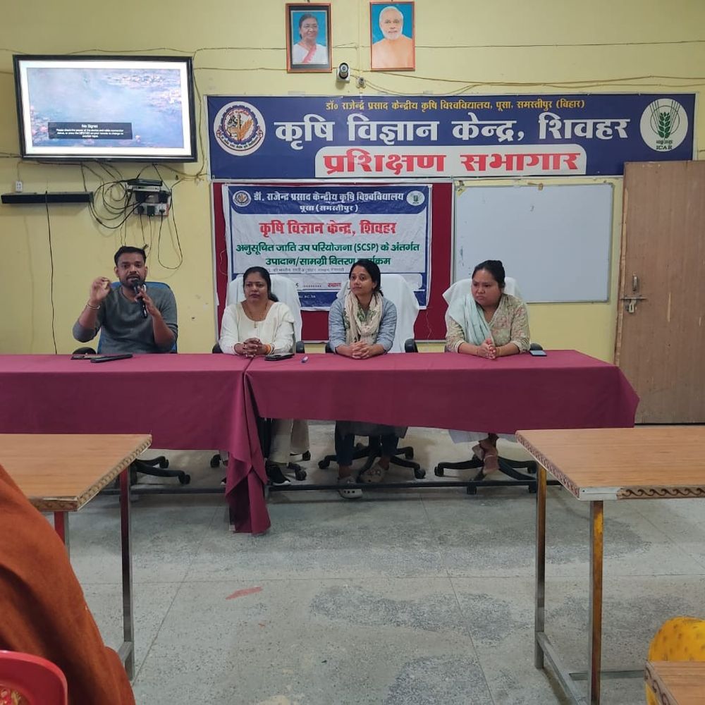 शिवहर में आलू की वैज्ञानिक खेती पर प्रशिक्षण का आयोजन:  किसानों को जानकारी दी गई, उन्नत किस्मों के बीज वितरित – Sheohar News