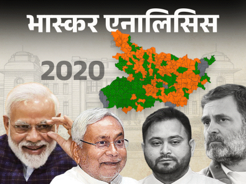 NDA ने महागठबंधन की 110 में से 83 सीटें छीनीं:BJP का 90% स्ट्राइक रेट; राहुल-तेजस्वी की इतनी बुरी हार कैसे, 5 फैक्टर