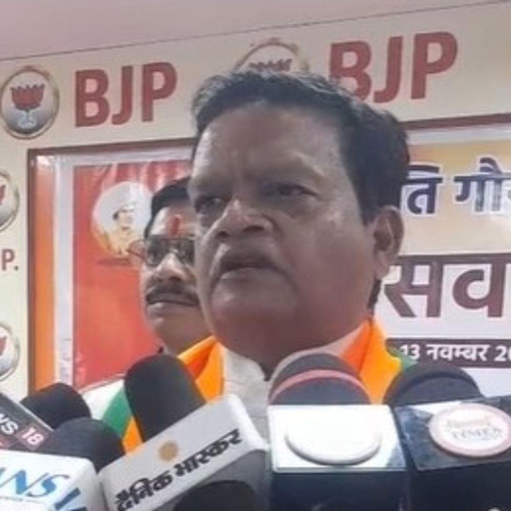 BJP बोली-कांग्रेस ने अपने ही CM को नकली आदिवासी बताया:देवलाल ने कहा- छत्तीसगढ़ में पहली बार असली आदिवासी मुख्यमंत्री बना है