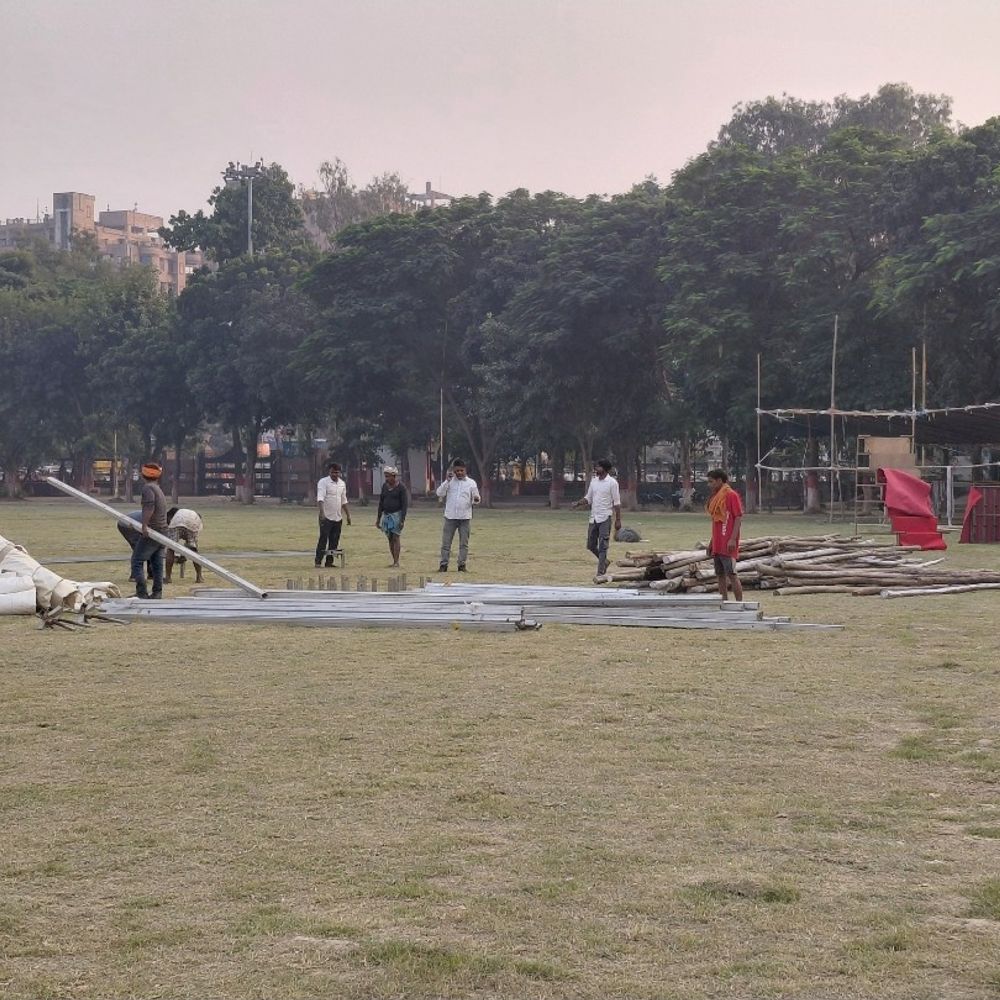 शपथ ग्रहण समारोह की निगरानी 128 कैमरे से होगी:पटना एयरपोर्ट से लेकर गांधी मैदान तक विशेष सफाई, 80 सफाईकर्मी 2 शिफ्ट में कर रहे काम