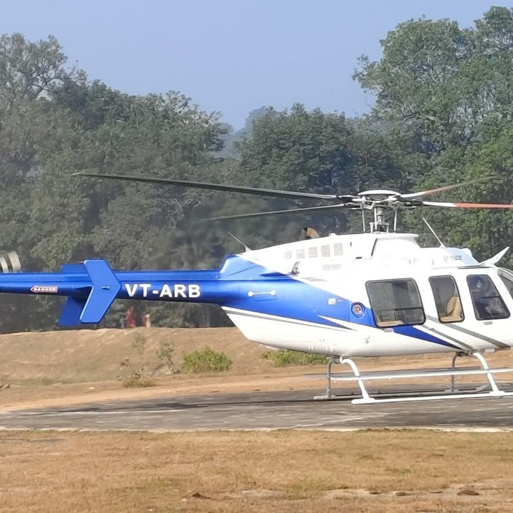 अब हेलिकॉटर से पहुंचे कान्हा, बांधवगढ़-STR:एमपी में पीएमश्री हेली पर्यटन सेवा आज से; सप्ताह में 5 दिन उड़ान