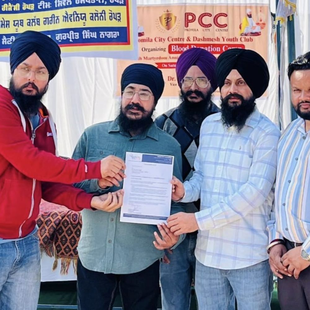 गुरप्रीत सिंह बने खालसा फाउंडेशन के स्टेट सचिव:  रोपड़ में समाजसेवा के लिए संस्था ने किया नियुक्त, बच्चों को दी जाती है मुफ्त शिक्षा – Ropar (Rupnagar) News