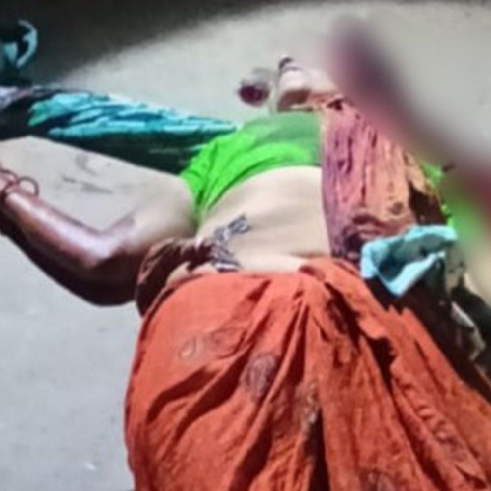 बेटे ने लोहे की रॉड से मां पर किया वार:बांका में अधिक रक्तस्राव के कारण मौके पर मौत, पुलिस हिरासत में बेटा-बहू