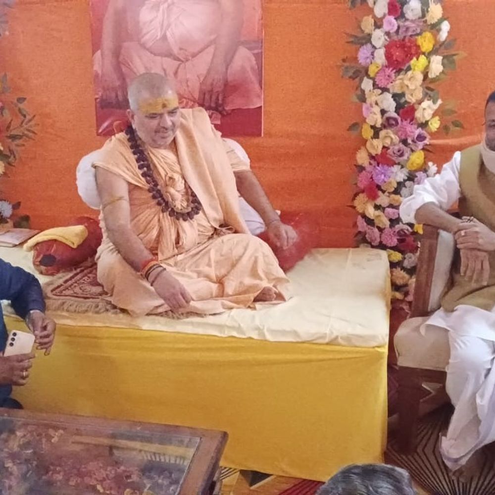 गोड्डा सांसद निशिकांत दुबे अतिरुद्र महायज्ञ में हुए शामिल:  देवघर में आयोजित कार्यक्रम को बताया धर्म और अध्यात्म की नगरी – Deoghar News