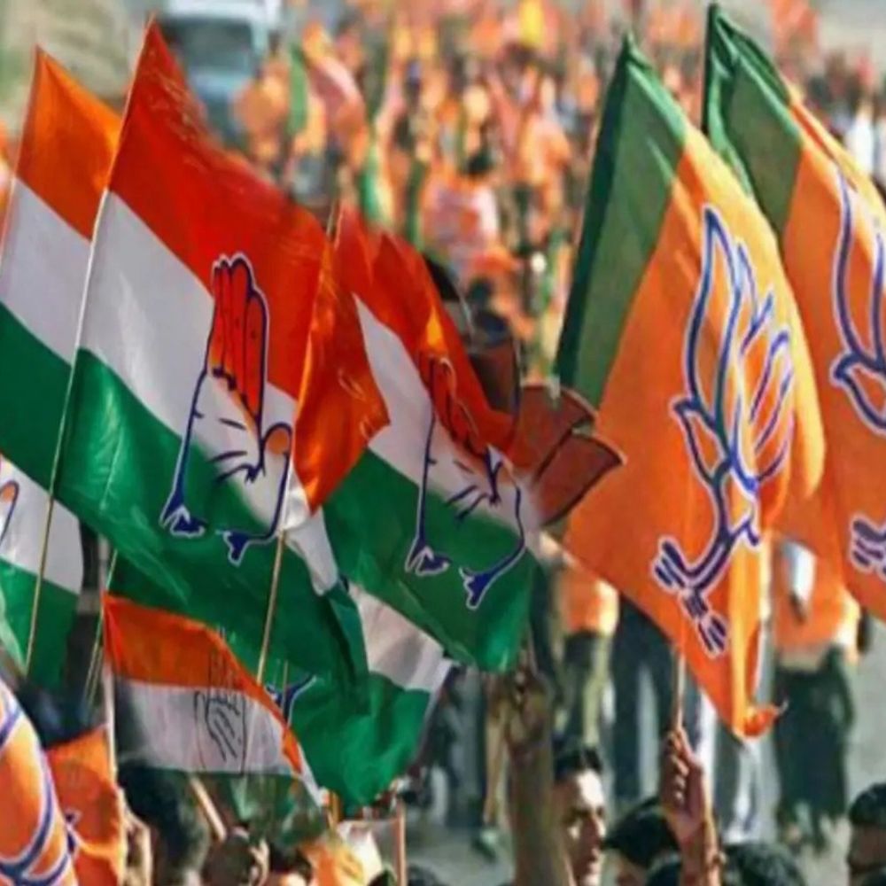 डीजी-आईजी कांफ्रेंस….बीजेपी-कांग्रेस नेताओं के बीच जुबानी जंग:सुरेंद्र-धनंजय ने स्थायी डीजी-अपराध ग्राफ पर उठाए सवाल, भाजपा नेता का पलटवार ये कांग्रेस नेताओं का बालहट-छोटी सोच