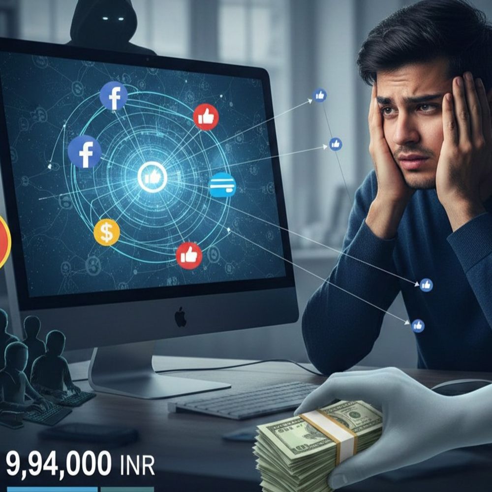 बरेली में युवक से 9.94 लाख की ठगी:फेसबुक पर 'रितिका' बनकर फंसाया, व्हाट्सऐप ब्लॉक होते ही खुला राज