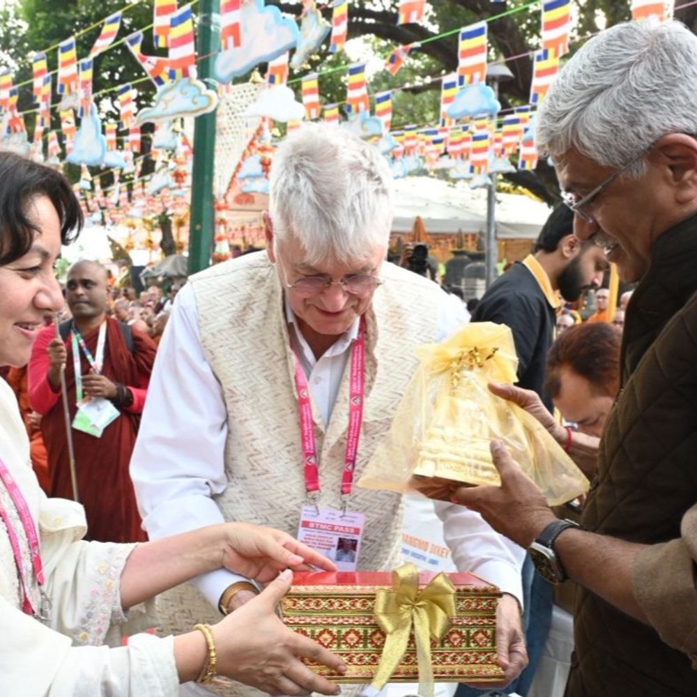 बोधगया में अंतरराष्ट्रीय त्रिपिटक चैटिंग समारोह:प्रधानमंत्री ने ऐतिहासिक अवसर बताया, कहा- भारत को प्राथमिक मेजबान देश चुना गया