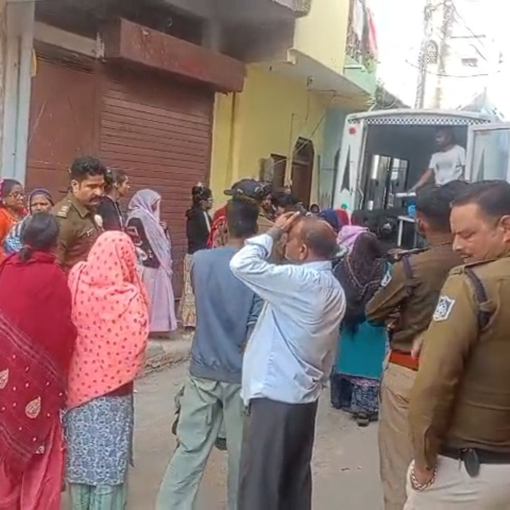 लव मैरिज के 7 महीने बाद पति ने किया सुसाइड:शव लेकर पत्नी के घर पहुंचे परिजन, किया हंगामा; तलाक के लिए धमकाने का आरोप