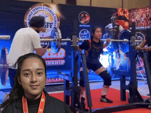 
                 लुधियाना की वर्ल्ड चैंपियन पावर लिफ्टर कोमलप्रीत की कहानी:डाइट मनी नहीं थी, चंदा जुटा थाइलैंड पहुंची, 350kg वजन उठाया 
            