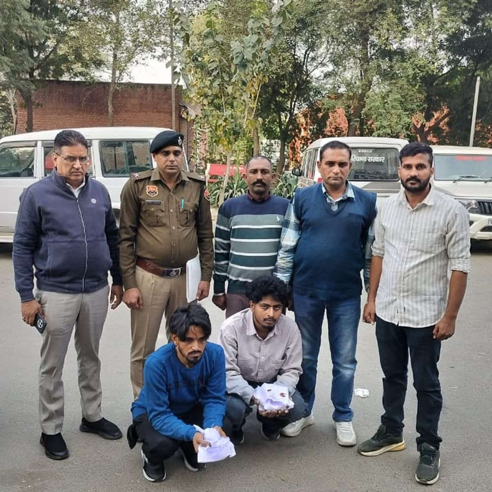 सिरसा में हेरोइन समेत दो युवक अरेस्ट:  दोनों दोस्त, सड़क किनारे संदिग्ध अवस्था में खड़े मिले, तलाशी में ड्रग मनी बरामद – Sirsa News