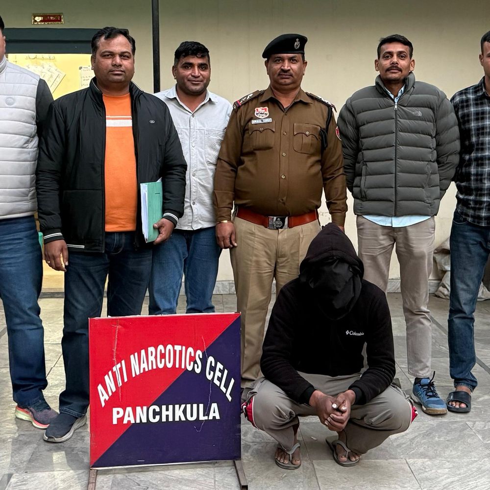 पंचकूला पुलिस ने नशा तस्कर को पकड़ा:  वाणिज्यिक मात्रा में लोमोटिल की 1320 गोलियां बरामद की, रिमांड के दौरान होगी पूछताछ – Panchkula News