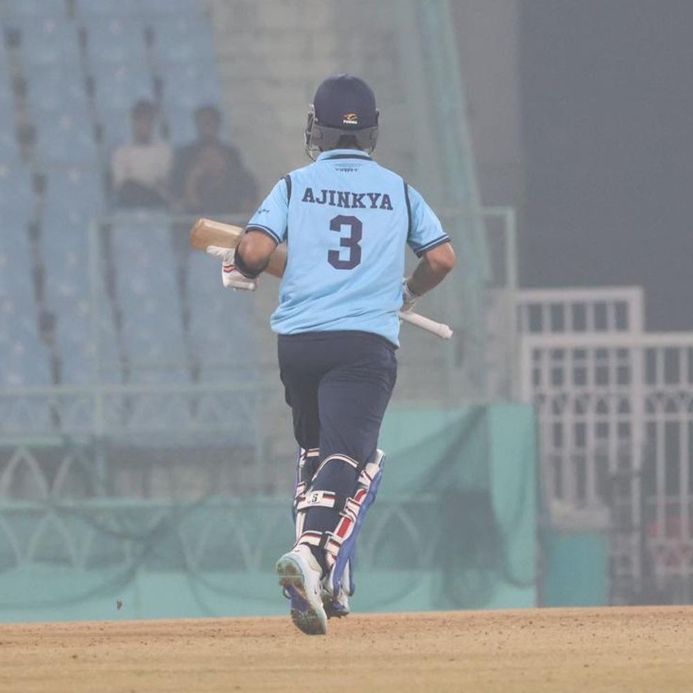 आजिंक्य रहाणे ने 95 रनों की खेली तूफानी पारी:लखनऊ में सैयद मुश्ताक अली ट्रॉफी में मुंबई जीती,आंध्र प्रदेश के साथ अगले दौर में पहुंची