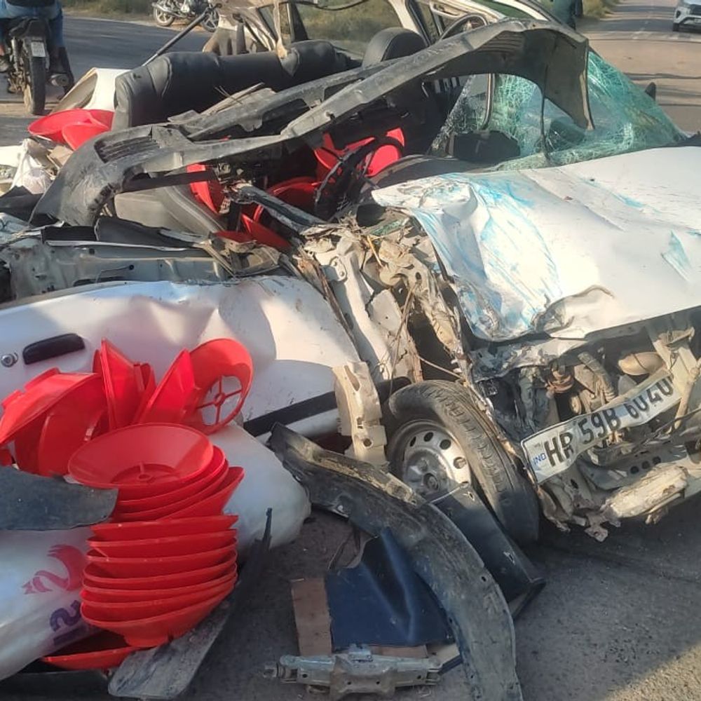 फतेहाबाद में ट्रैक्टर-ट्राली से कार की टक्कर:  युवक की हुई मौत, टोहाना से सामान लेकर लौट रहा था, ड्राइवर फरार – Jakhalmandi News