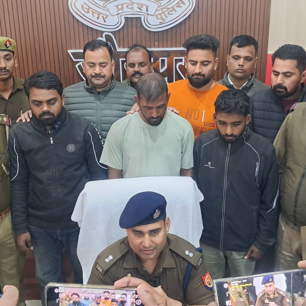 जौनपुर में 80 लाख की हेरोइन जब्त:तीन अंतरजनपदीय तस्कर गिरफ्तार, 400 ग्राम नशीला पाउडर बरामद