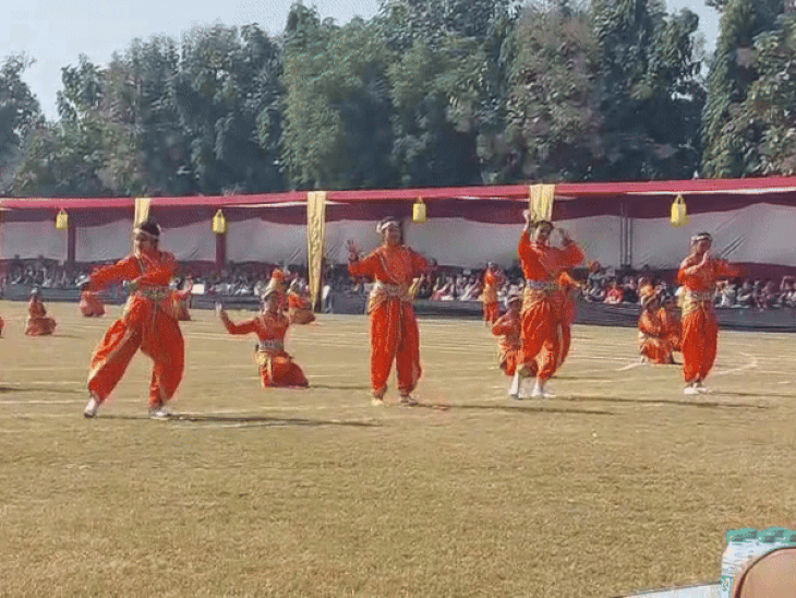 जीडी गोयनका पब्लिक स्कूल ने मनाया वार्षिक स्पोर्ट्स डे:छात्रों ने खेलों में दिखाया अपना जलवा