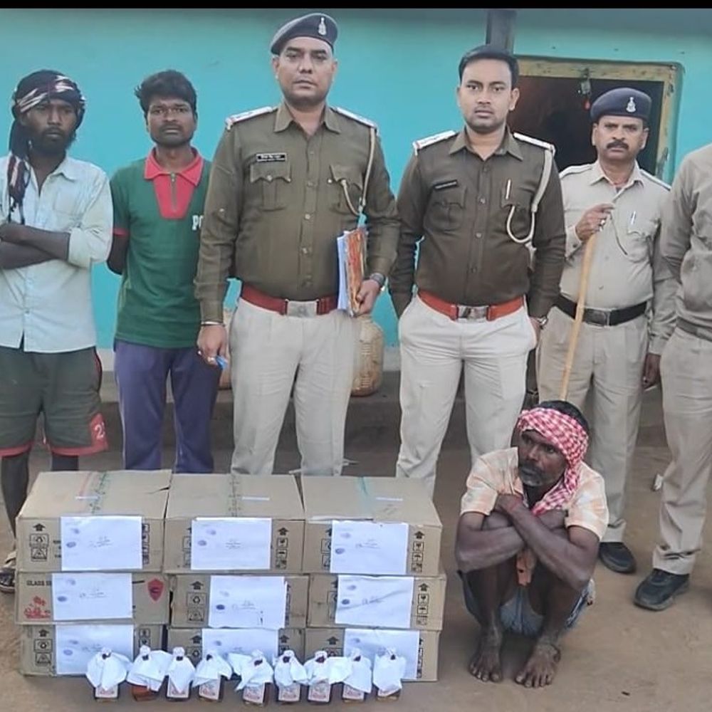 9 पेटी अवैध शराब जब्त:GPM में आबकारी विभाग की टीम ने आरोपी को गिरफ्तार किया, 450 क्वार्टर बरामद