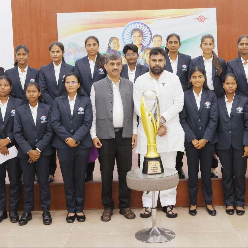 विश्वकप विजेता मप्र की ब्लाइंड बेटियों को आंध्रप्रदेश में सम्मान:उप मुख्यमंत्री ने विजयवाड़ा बुलाकर 5-5 लाख रुपए दिए, अपने प्रदेश में अब तक 'खाली हाथ'