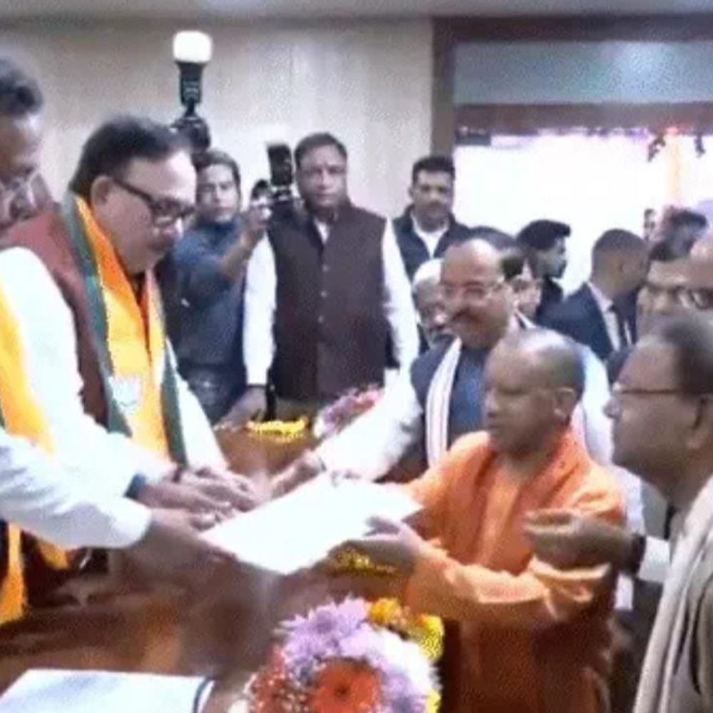 भाजपा के नए प्रदेश अध्यक्ष मेरठ के समधि:परिवार में सुबह से आ रहे बधाई के लिए फोन, मोहल्ले में जली आतिशबाजी