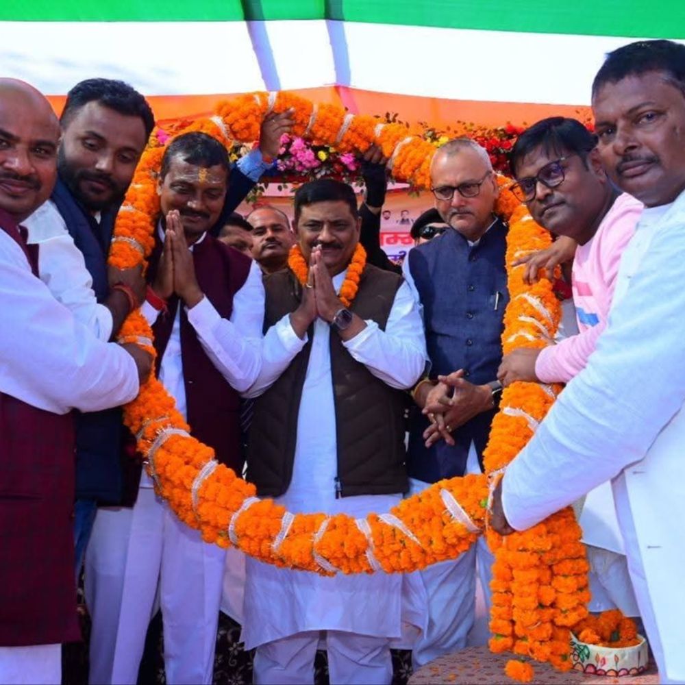 दरभंगा में NDA कार्यकर्ता सम्मान समारोह:संजय झा बोले- नीतीश कुमार के काम से 100 साल चलेगी जदयू