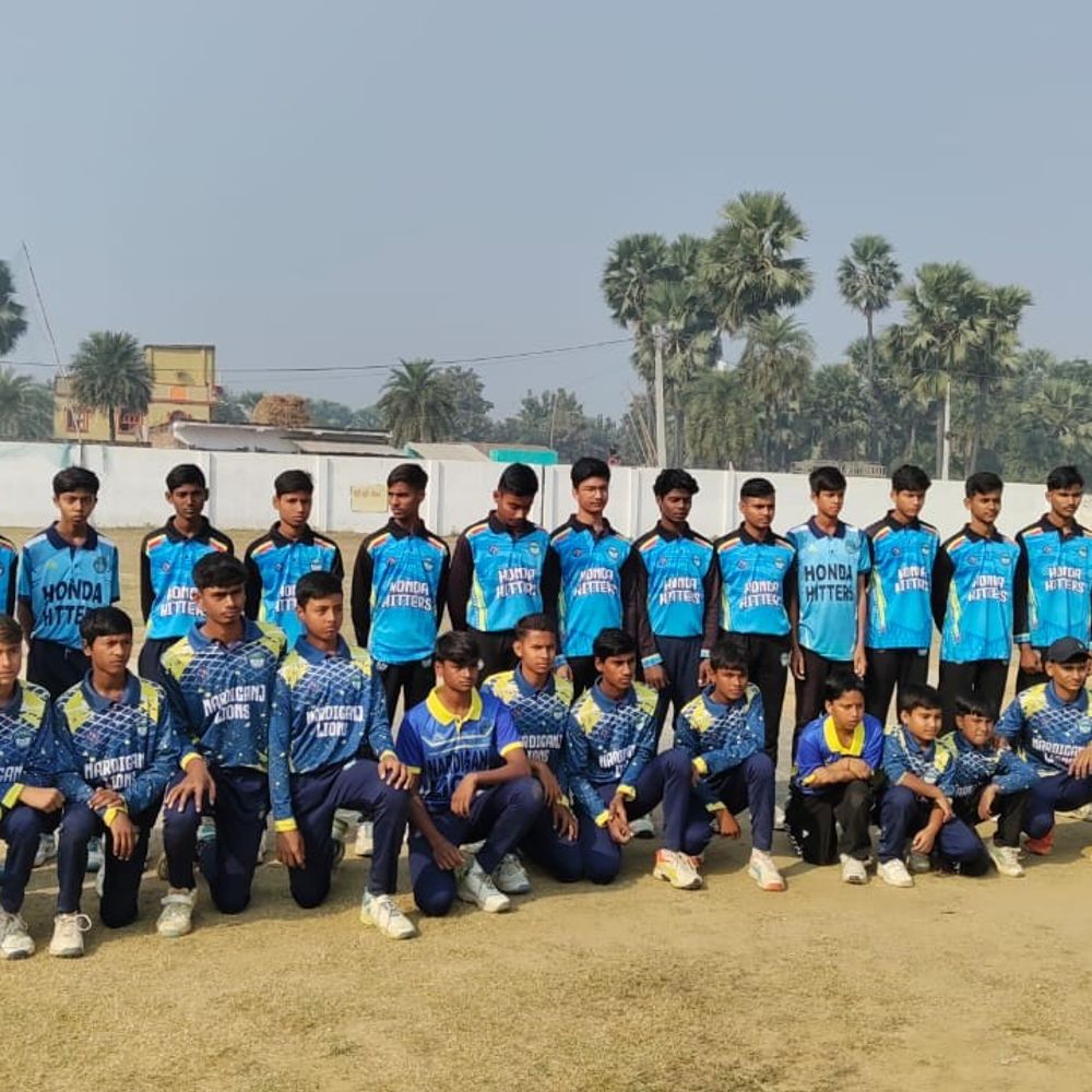 होंडा हीटर्स ने नारदीगंज लायंस को 45 रनों से हराया:नवादा में चैलेंजर ट्रॉफी अंडर-14 क्रिकेट टूर्नामेंट में लगातार दूसरी जीत दर्ज