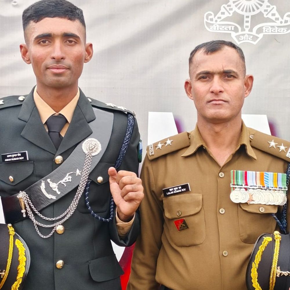 खगड़िया के अमन कुमार राय बने भारतीय सेना में लेफ्टिनेंट:देहरादून में पासिंग आउट परेड में मिली कमीशन, थल सेनाध्यक्ष जनरल उपेंद्र द्विवेदी शामिल हुए