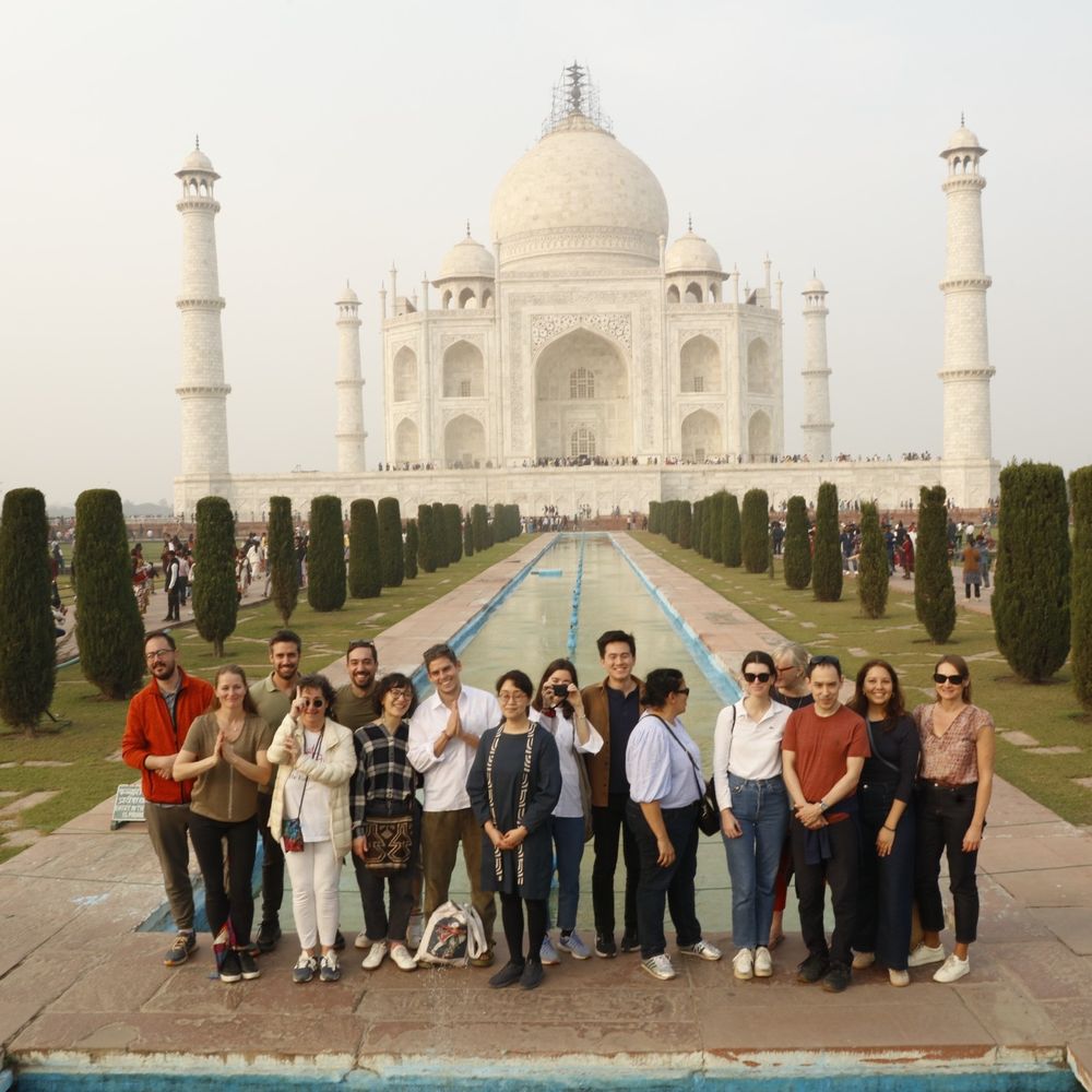 यूनेस्को मेहमानों ने किया ताजमहल और आगरा किले का दीदार:आईजीसी सत्र में आए विदेशी प्रतिनिधियों ने सराही आगरा की ऐतिहासिक विरासत