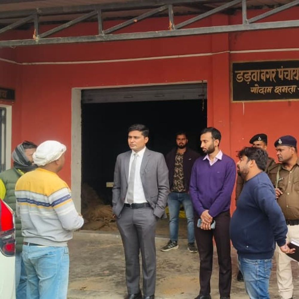 DDC ने पैक्स गोदाम का किया सरप्राइज इंस्पेक्शन:कैमूर में भंडारण, गुणवत्ता और धान खरीद व्यवस्था की हुई गहन जांच