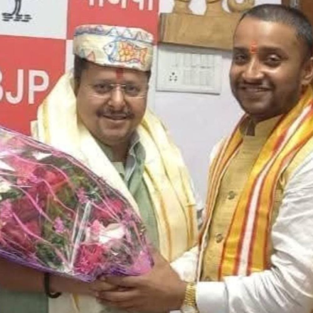 BJP नेता ने नितिन नबीन, संजय सरावगी को दी बधाई:कटिहार में राष्ट्रीय कार्यकारी अध्यक्ष और बिहार प्रदेश अध्यक्ष नियुक्त होने पर जताई खुशी