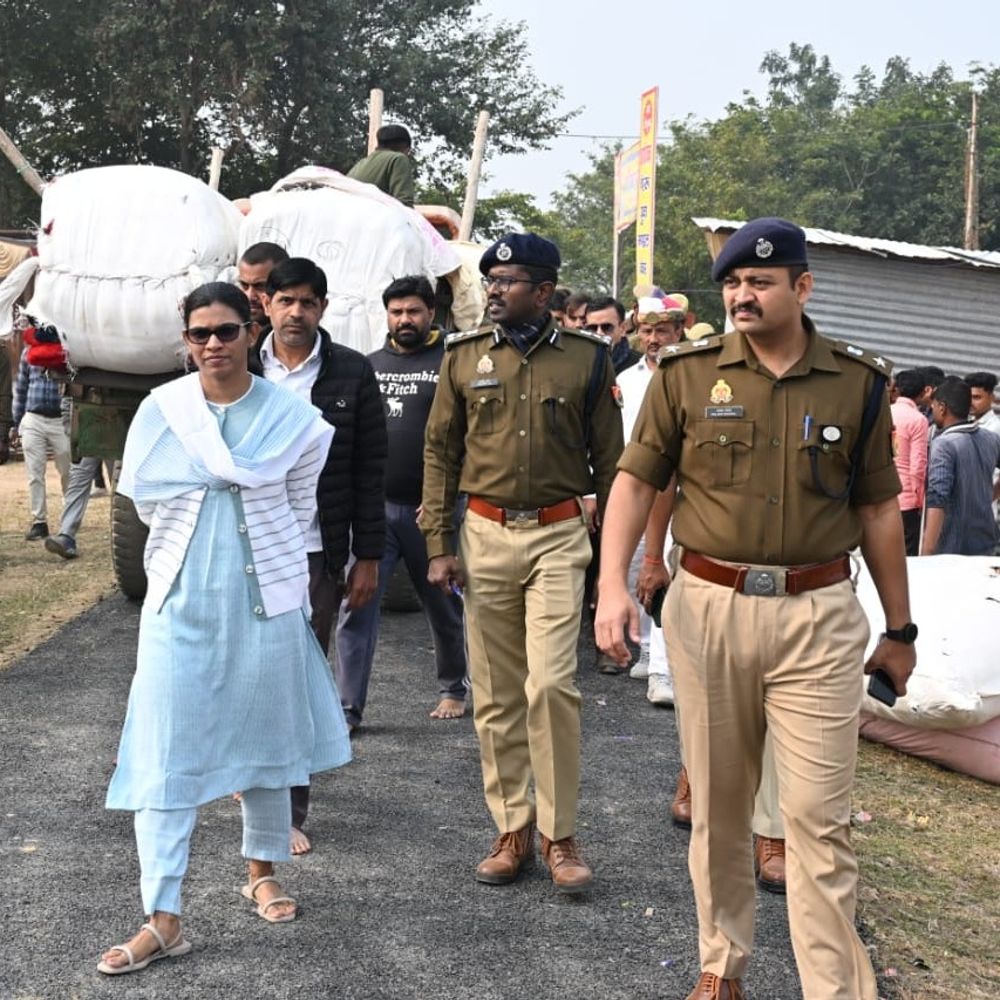 बांदा में सिमौनी धाम मेला आज से शुरू:देश भर से 5 लाख श्रद्धालु पहुंचेंगे, 3 दिन चलेगा आयोजन, सुरक्षा के पुख्ता इंतजाम