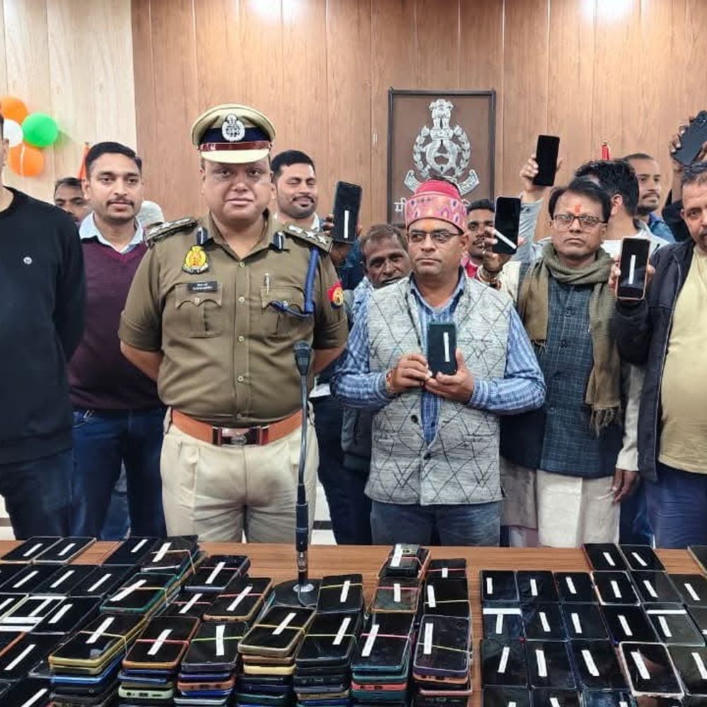 गुम मोबाइल की शिकायत अब घर बैठे करें:एसपी सोमेन बर्मा: CEIR पोर्टल से देश में कहीं भी मिलेगा फोन