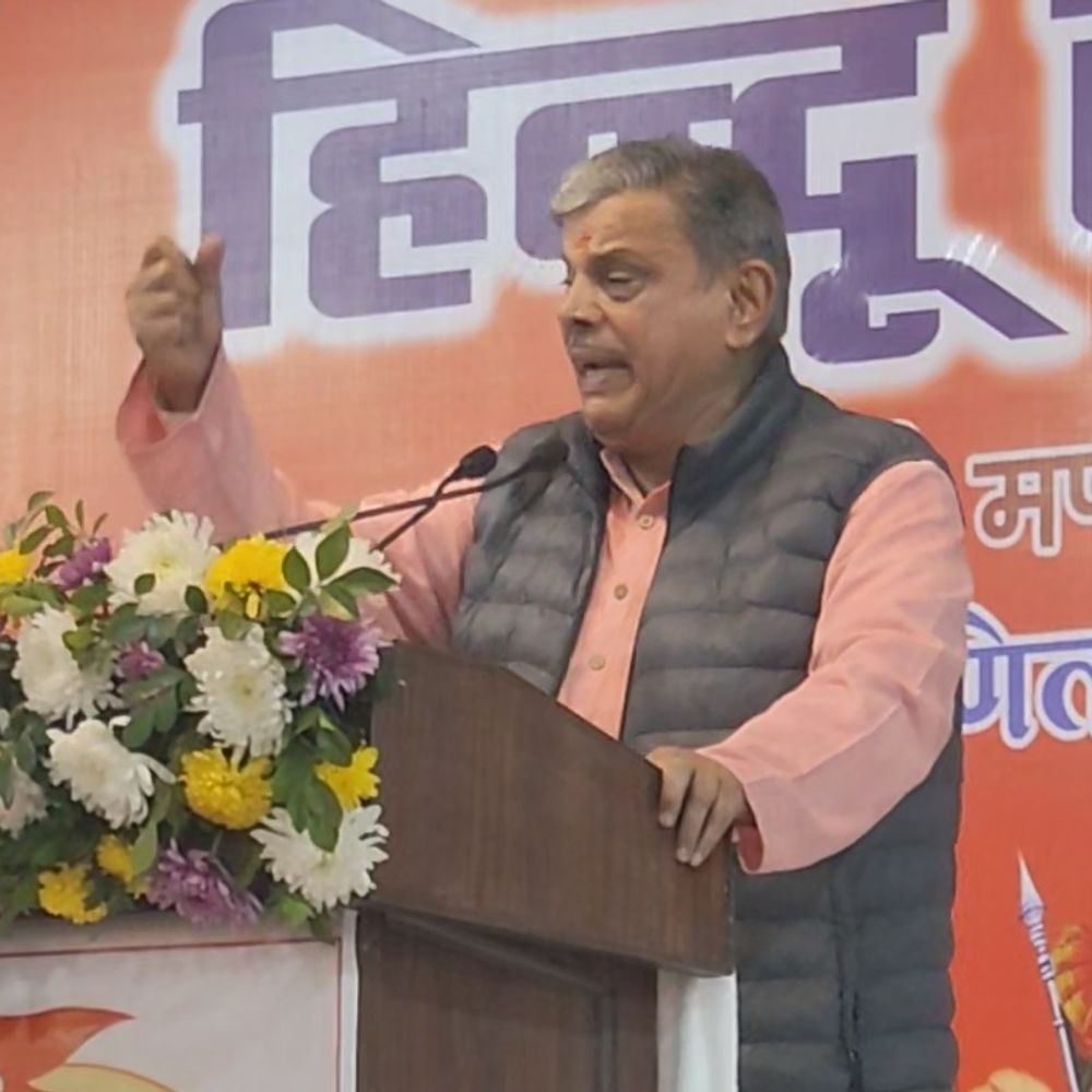 संतकबीरनगर में आरएसएस शताब्दी वर्ष पर हिंदू सम्मेलन:दत्तात्रेय होसबोले ने कहा- भारत में जन्म लेना और हिंदू होना परम सौभाग्य