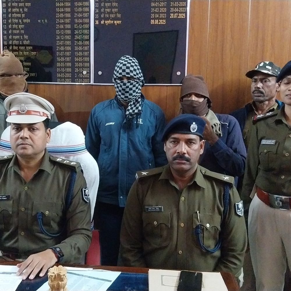 अररिया के रानीगंज हत्या मामले में 4 आरोपी गिरफ्तार:होमगार्ड और महिला भी शामिल, एक आरोपी की तलाश जारी