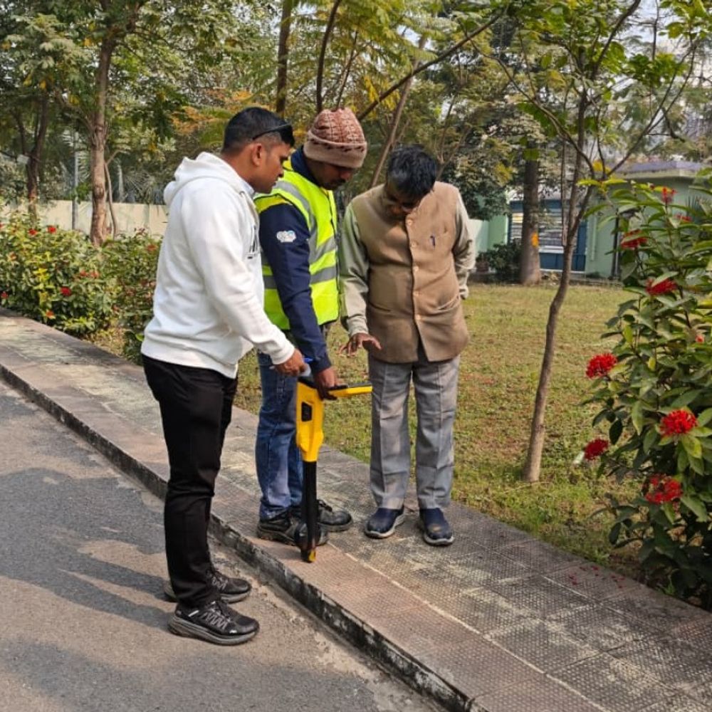 पटना मेट्रो टनल निर्माण के लिए JPR सर्वे शुरू:आर्यभट्ट यूनिवर्सिटी के भवन की मजबूती की जांच; पटना जंक्शन से रुकनपुरा तक टनल बनेगी