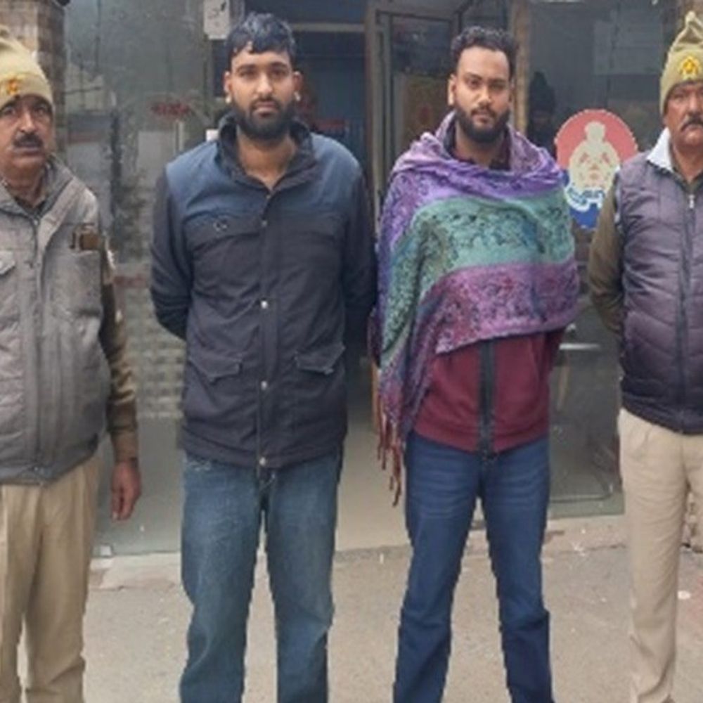 मेरठ में चेकिंग के दौरान पुलिस पर हमला:सब इंस्पेक्टर घायल, दो सगे भाई गिरफ्तार