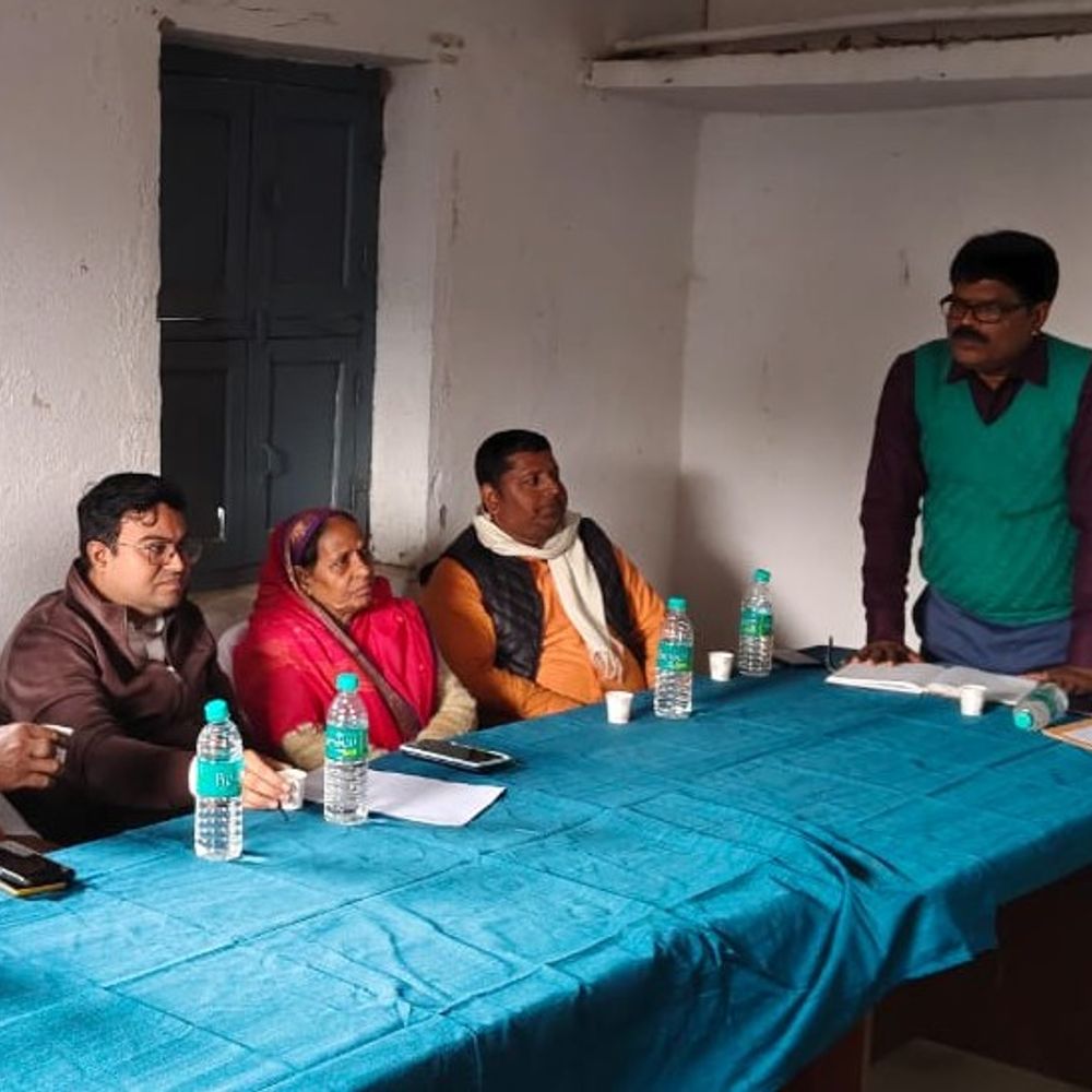 चेवाड़ा में उर्वरक निगरानी समिति की बैठक:कालाबाजारी रोकने और किसानों को खाद उपलब्ध कराने पर चर्चा