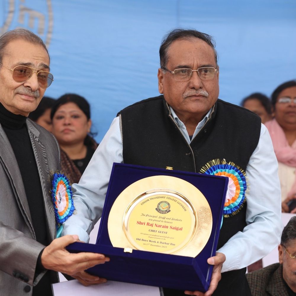 कॉल्विन ताल्लुकेदार्स कॉलेज में पूर्वछात्र सप्ताह शुरू:समाजसेवी राज नारायण सहगल मुख्य अतिथि, छात्रों ने खेल प्रतियोगिताओं में लिया भाग