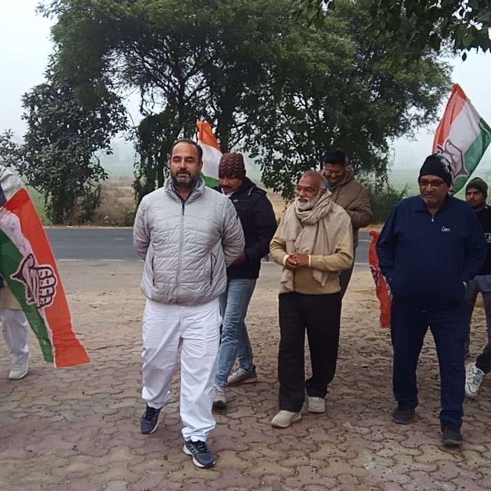 बागपत में कांग्रेस का शक्ति प्रदर्शन:केंद्र सरकार पर साधा निशाना, सड़क पर उतरे पदाधिकारी