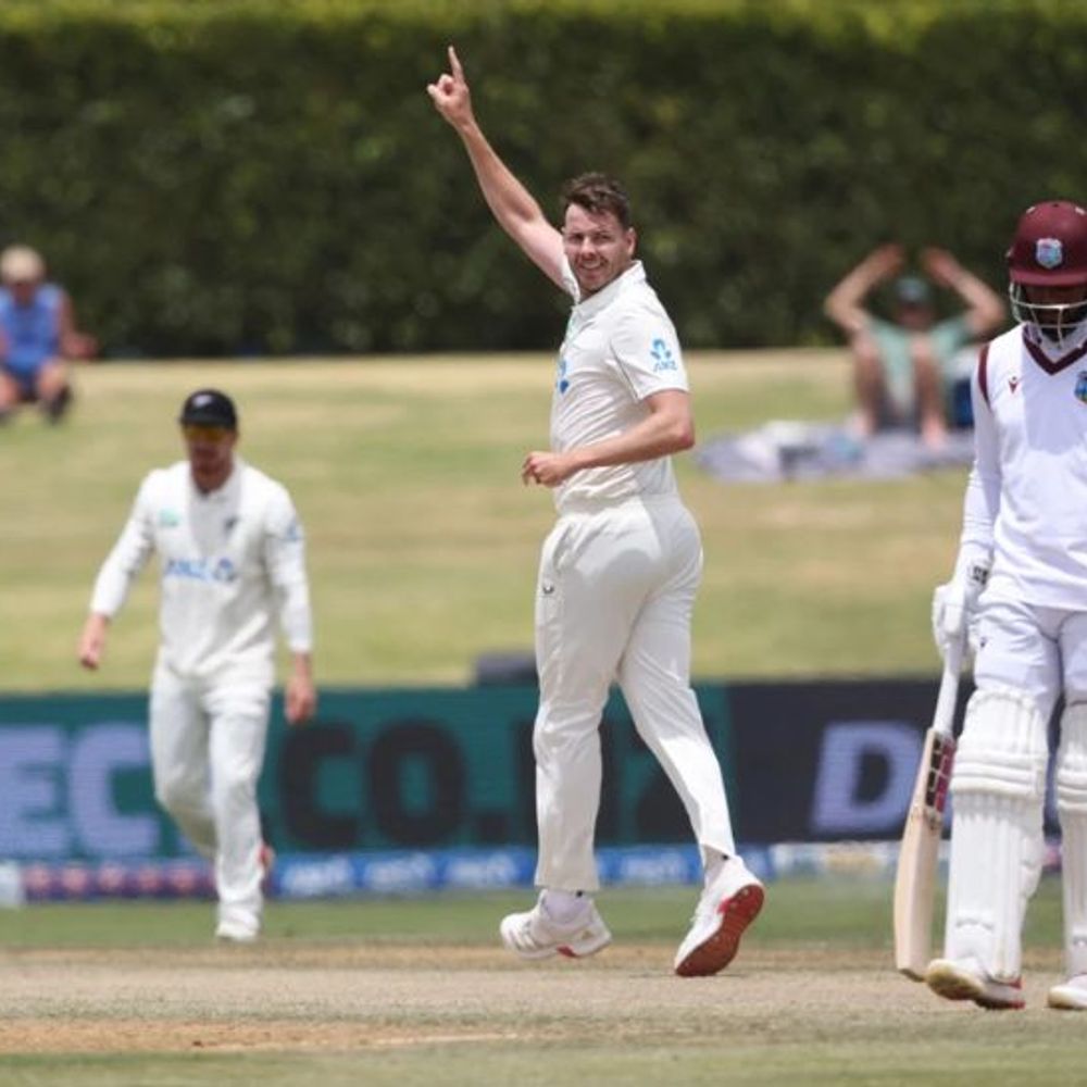 न्यूजीलैंड ने तीसरा टेस्ट 323 रन से जीता:वेस्टइंडीज के खिलाफ सीरीज 2-0 से जीती, WTC पॉइंट्स टेबल में दूसरे नंबर पर पहुंचा