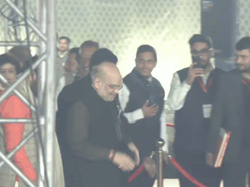 अमित शाह का हरियाणा दौरा:बोले- पहले खर्ची-पर्ची से मिलती थी नौकरी, CM सैनी का 6 हजार कॉन्स्टेबल भर्ती का ऐलान किया