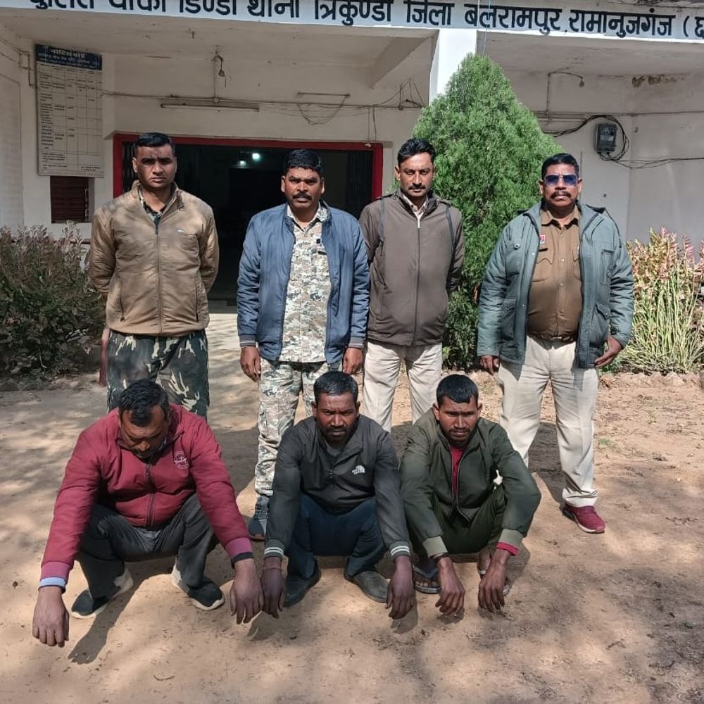 बलरामपुर में 5 मवेशी बूचड़खाने ले जाते पकड़ाए:  पशु क्रूरता अधिनियम के तहत मामला दर्ज, तीन आरोपी गिरफ्तार, न्यायिक रिमांड पर भेजे गए – Balrampur (Ramanujganj) News