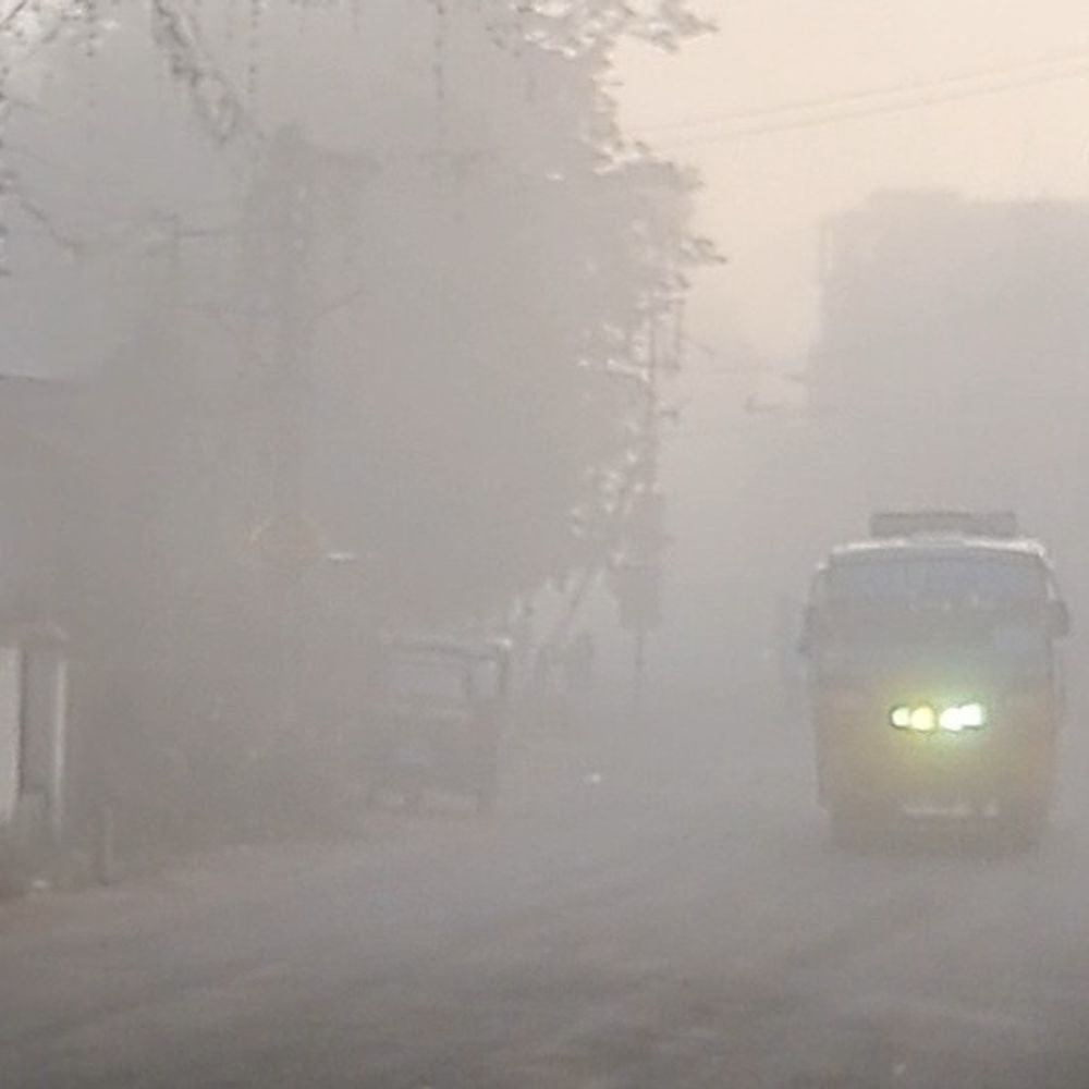 मंडला में सुबह से छाया कोहरा, न्यूनतम तापमान 8.5 डिग्री:विशेषज्ञ का कहना- आगामी दिनों में मौसम में बदलाव नहीं; भिलवानी में पारा 7.6 डिग्री