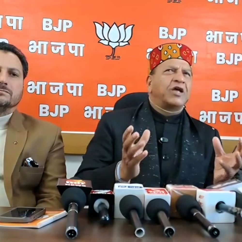 हिमाचल BJP प्रदेश अध्यक्ष ने सरकार पर साधा निशाना:  डॉ. राजीव बिंदल बोले- गैंगवार ने कानून व्यवस्था की खोली पोल, व्यवस्था का पतन – Mandi (Himachal Pradesh) News