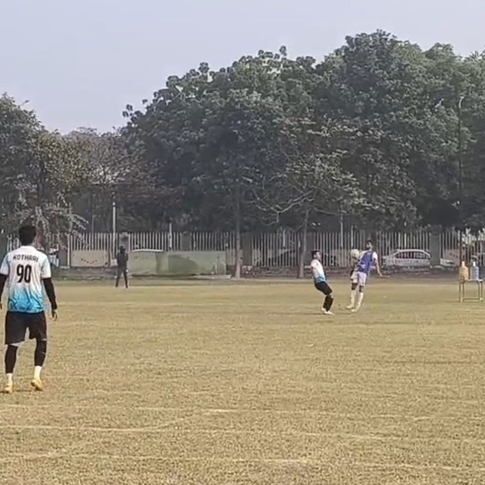 16 गढ़वाल बुल ‘ए’ ने फुटबॉल फेयर जीता:एलएमसी पोलो ग्राउंड में 9वीं 7-ए-साइड टूर्नामेंट का समापन