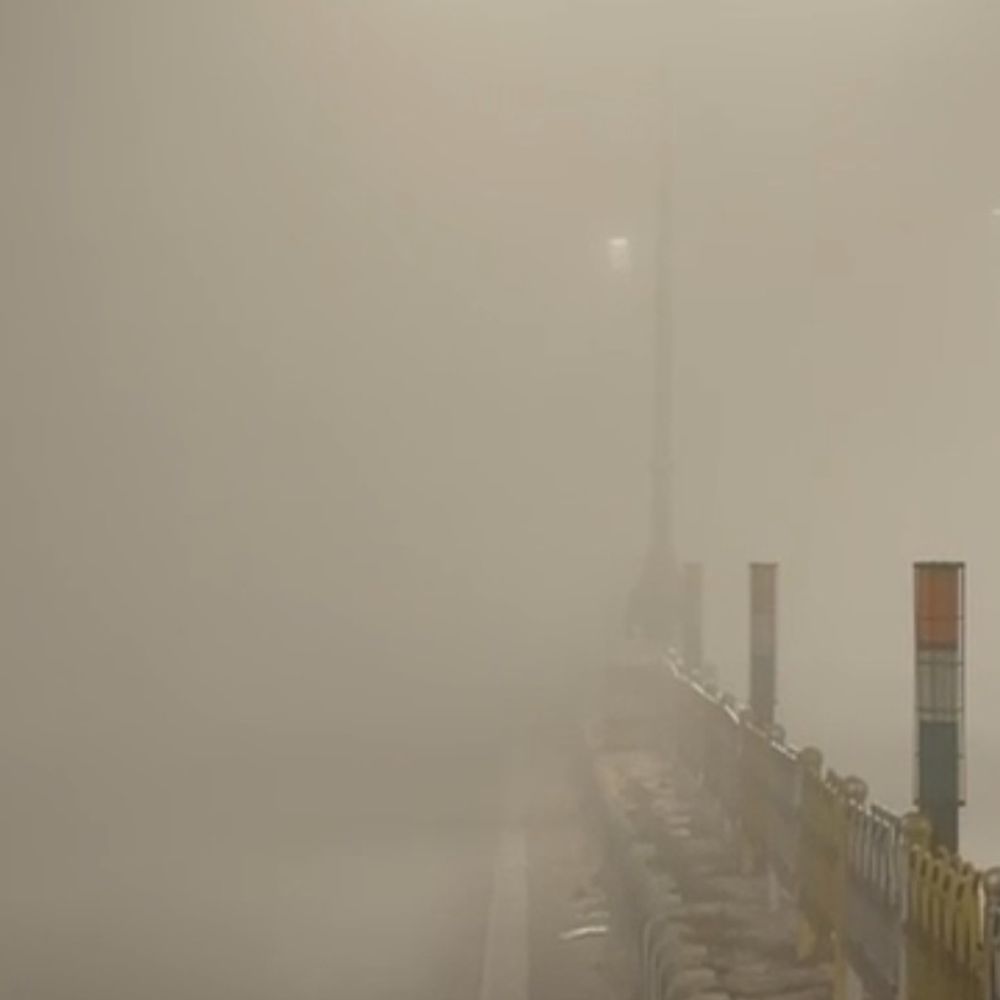 रामपुर में घना कोहरा, विजिबिलिटी हुई कम:मुख्य सड़कें सफेद चादर से ढकीं, आवाजाही प्रभावित