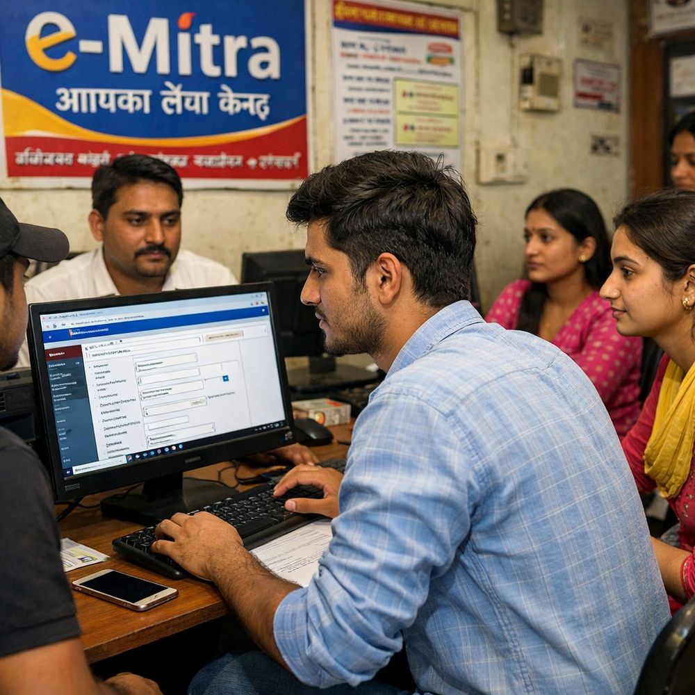 फॉर्म भरने से पहले ई-मित्र संचालक करेगा योग्यता की जांच:RPSC सख्त, गलत जानकारी देने पर होगी कार्रवाई, RPSC ने कलेक्टर्स और IT विभाग को लिखा पत्र