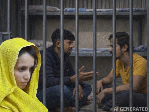 मुस्कान की बेटी हुई तो साहिल ने कहा- पार्टी दूंगा:बंदियों से बोला- तुम चाचा बने; 18 दिन जेल में रहे छात्र नेता ने बताई अंदर की कहानी