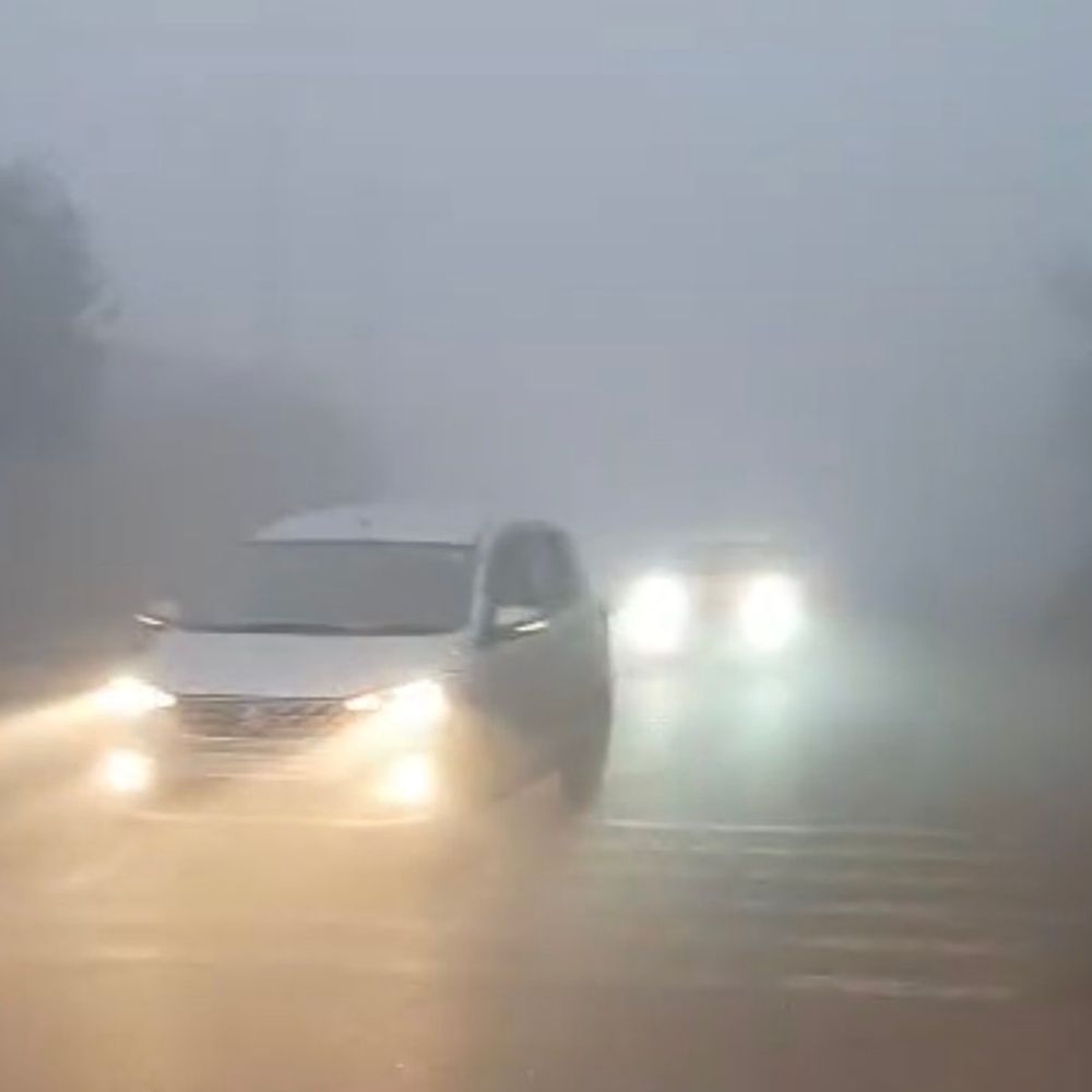 संभल में घना कोहरा, न्यूनतम तापमान 8 डिग्री:AQI 232 पहुंचा, सर्द हवाओं से बढ़ी गलन; लोग अलाव के सहारे