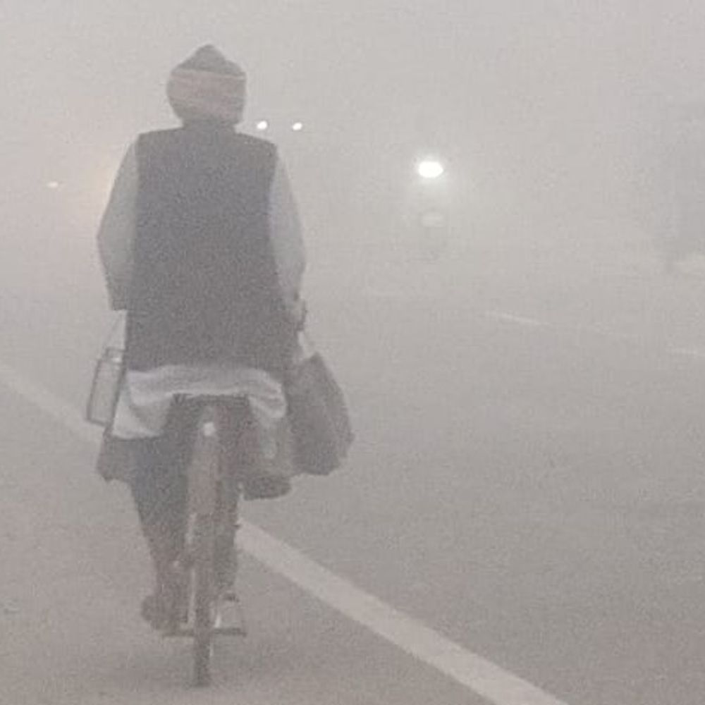 चित्रकूट में घना कोहरा, विजिबिलिटी शून्य:तापमान और घटने के साथ शीतलहर चलने की संभावना